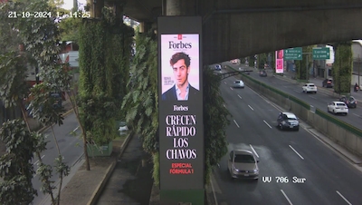 Franco Colapinto apareció en imágenes en la CDMX: (Foto: Especial)