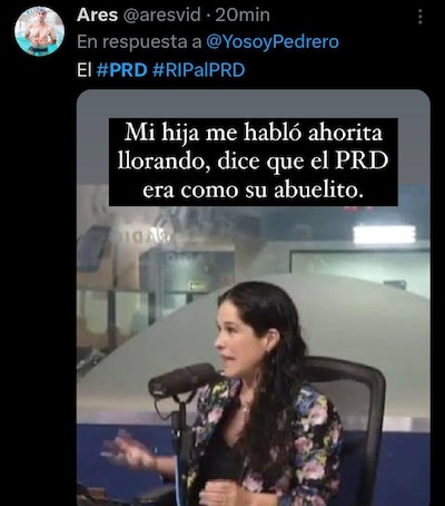 Recordaron chistes del pasado, pero ajustaron con el caso del PRD. (Captura: Redes sociales)