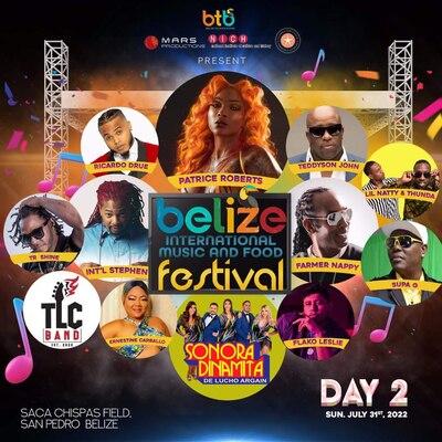 Festival de Música y Gastronomía de Belice