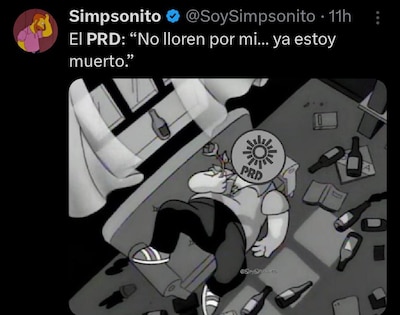 PRD no tiene, por el momento, el mínimo necesario para mantener el registro a nivel nacional. (Captura: Redes sociales)